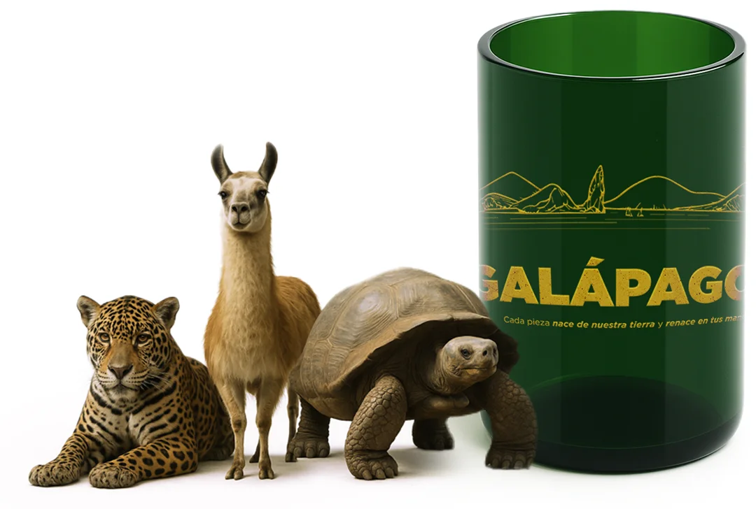 VIDRŌ Ecuador. Vasos Ecuatorianos hechos de botellas recicladas. No reciclamos, hacemos upcycling, con identidad ecuatoriana. Vasos Ecológicos, productos y proyecto sustentable en Ecuador. Vidró. Guarda cada momento.