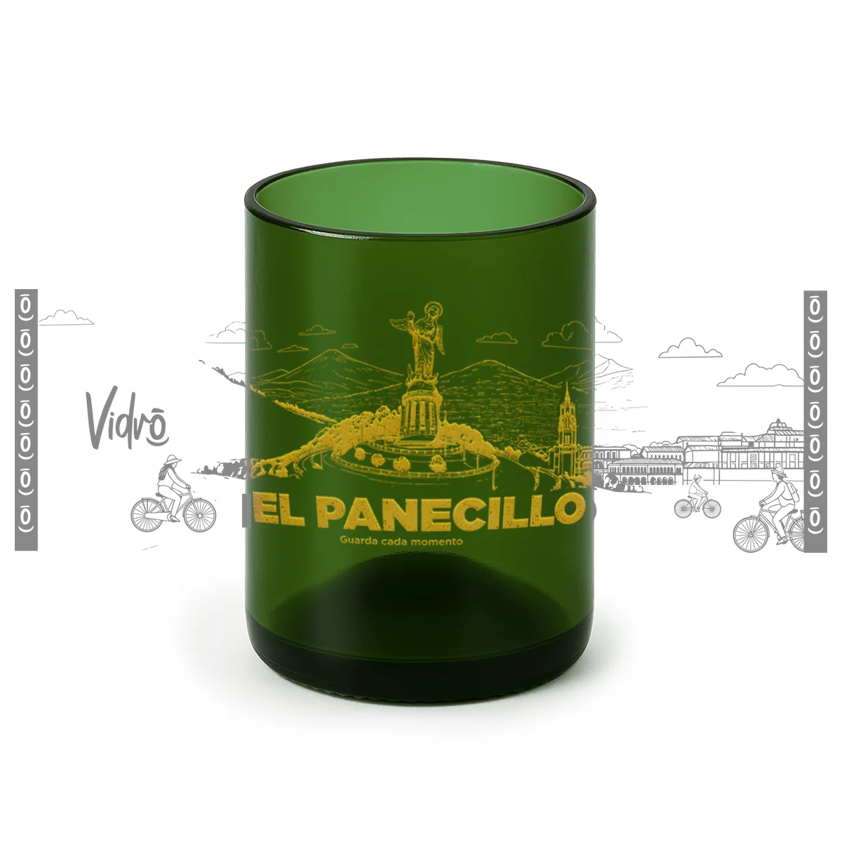 VIDRŌ Ecuador. Vasos Ecuatorianos hechos de botellas recicladas. No reciclamos, hacemos upcycling, con identidad ecuatoriana. Vasos Ecológicos, productos y proyecto sustentable en Ecuador. Vidró. Guarda cada momento.